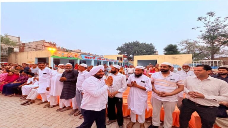 Community Meeting in Jujhar Nagar Highlights Development Initiatives and Social Awareness in Mohali