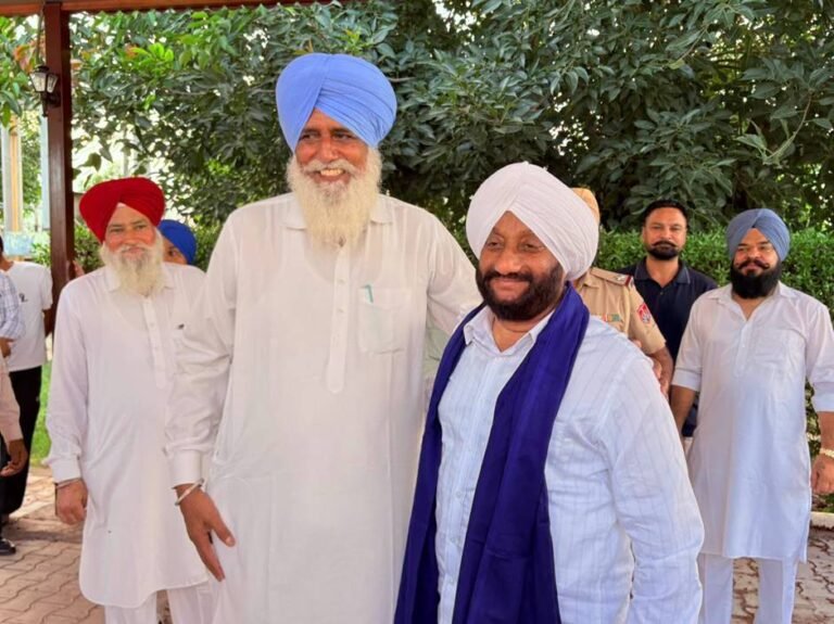 MLA Kulwant Singh Holds Lok Milni Programme at Chao Majra, Highlights Punjab Government’s Development Initiatives