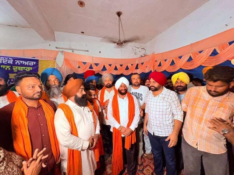 MLA Kulwant Singh Interacts with Residents During Lok Milni Programmes at Manoli and Saini Majra