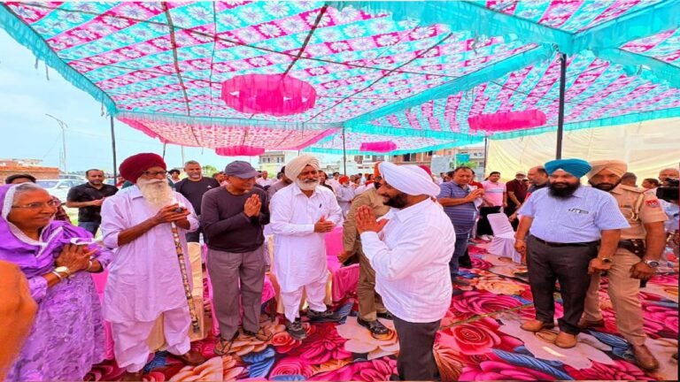 MLA Kulwant Singh Holds Lok Milni Programme in Ward No. 43, Highlights Punjab Government’s Development Initiatives