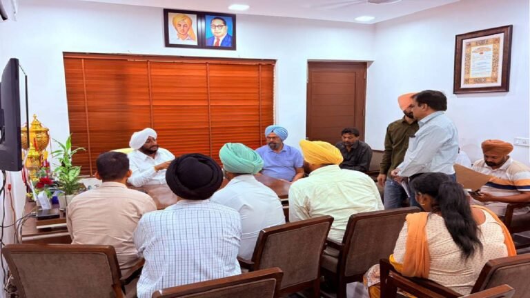 MLA Kulwant Singh Meets Mohali Residents to Address Public Grievances and Local Issues
