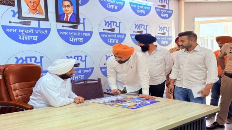 MLA Kulwant Singh Meets Constituency Residents During Public Grievance Programme at Mohali Office