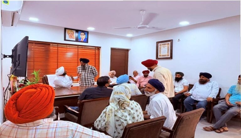 MLA Kulwant Singh Meets Mohali Residents, Reviews Public Grievances and Assures Timely Resolution