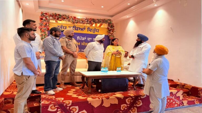 MLA Kulwant Singh Meets ‘War Against Drugs’ Volunteers to Strengthen Anti-Drug Campaign in Mohali