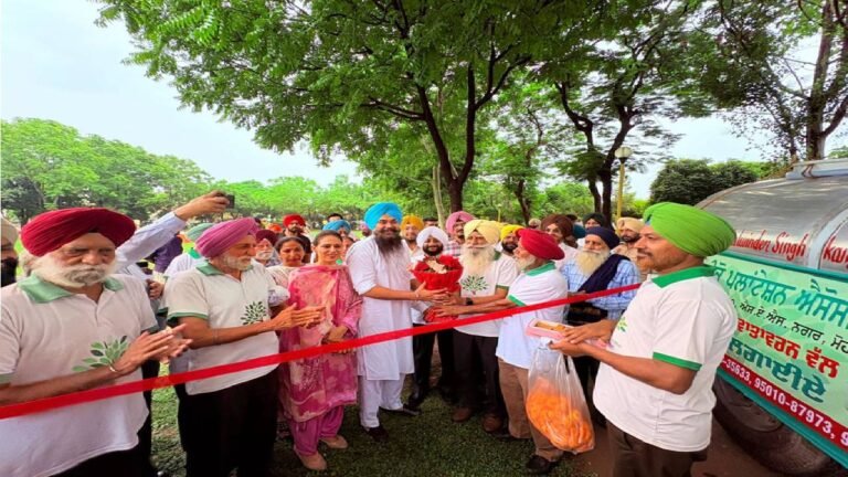 Open Gym and Water Tanker Dedicated to Residents of Sector 69, Mohali