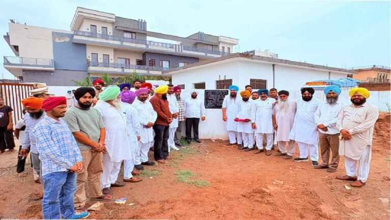 Solar LED Street Lights Inaugurated in Pato Village to Strengthen Rural Safety in Mohali