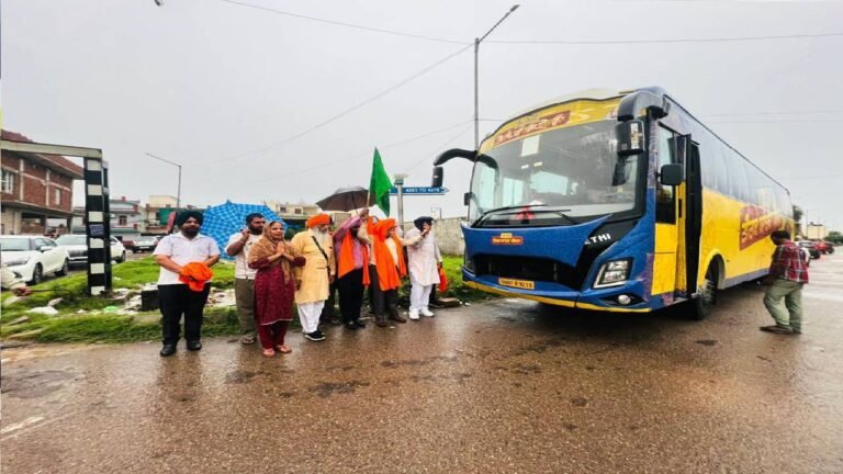 Three Pilgrimage Buses Flagged Off from Bakarpur and Jhurheri Under Chief Minister Tirath Yatra Scheme