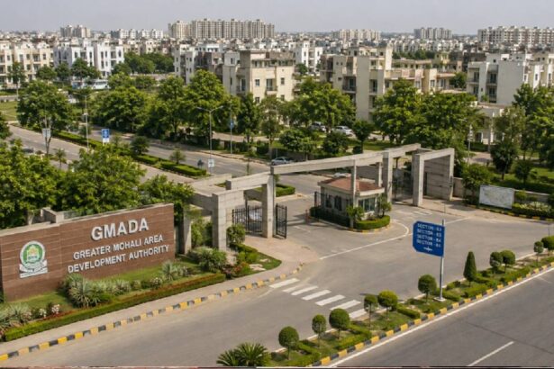 Residential sectors developed by GMADA in Mohali under the revised additional price policy.