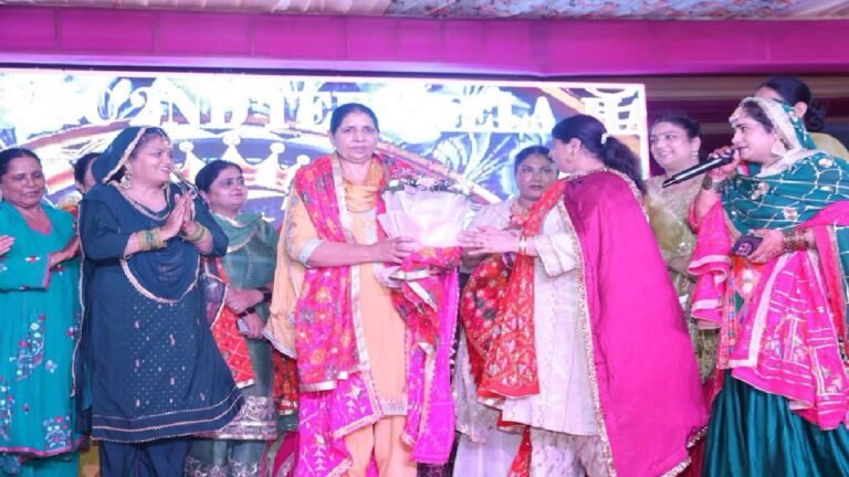 Jaswant Kaur Participates in Tiyan Festival Celebration in Mohali