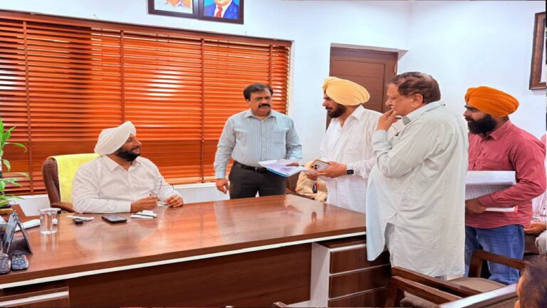 MLA Kulwant Singh Meets Constituency Residents, Assures Timely Resolution of Issues
