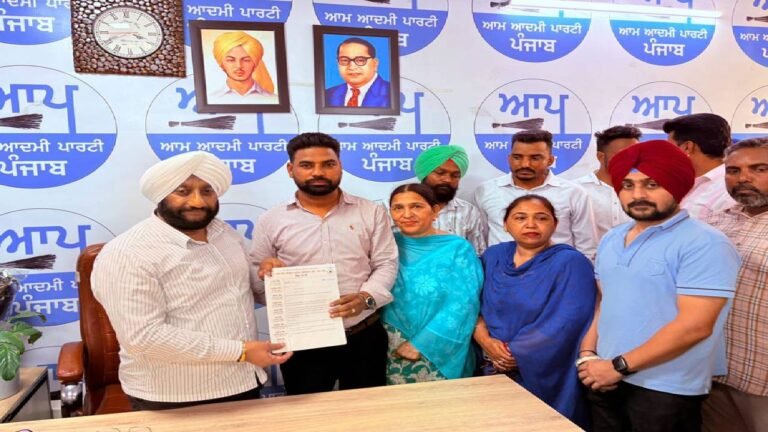 MLA Kulwant Singh Meets Constituency Residents During Public Grievance Programme at Mohali Office
