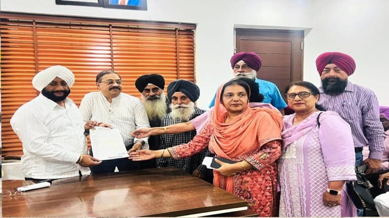 MLA Kulwant Singh Meets Residents from Across Mohali During Public Grievance Meeting
