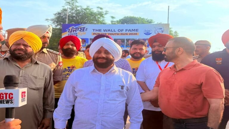 AAP Youth Wing Launches ‘Punjab Youth Run Marathon’ from Mohali with Message Against Addiction