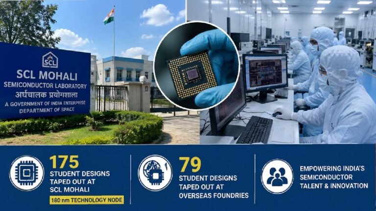 SCL Mohali Achieves Major Milestone as 175 Student-Designed Chips Successfully Taped Out