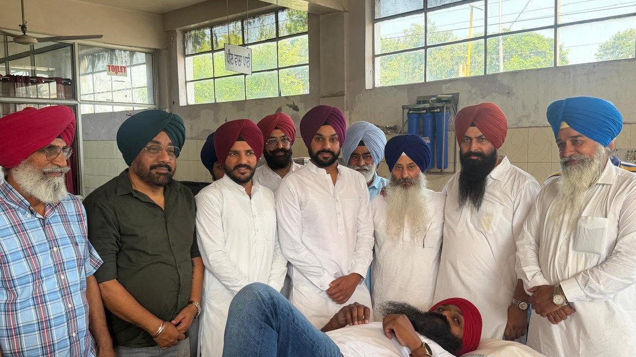 Mohali blood donation camp organised by Bhai Ghanaiya Ji Sewa Society in Phase 5