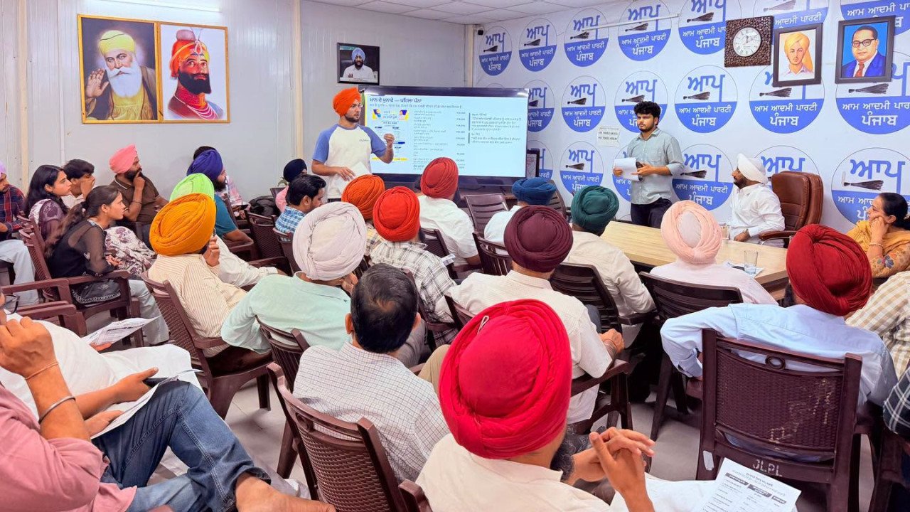 Ground-level organisation meeting held by Kulwant Singh with block presidents and area coordinators