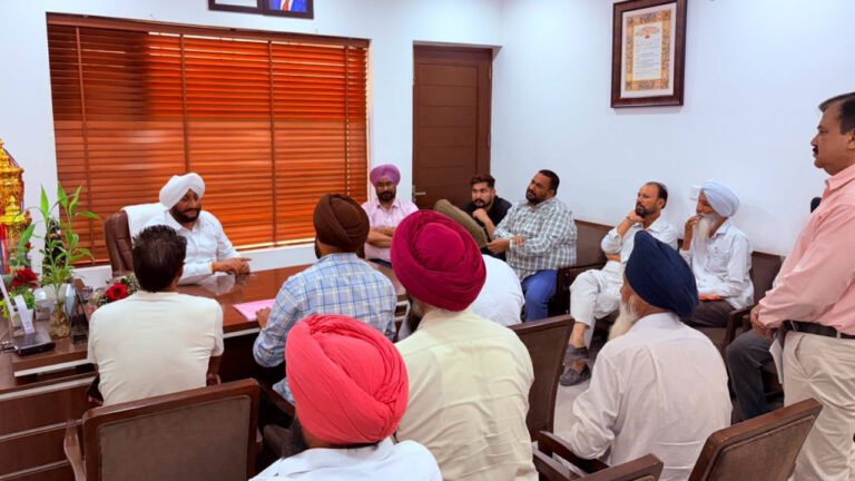 Kulwant Singh meets constituency people, assures quick action on problems