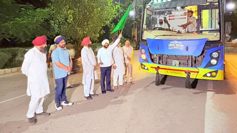 Mohali pilgrims depart for Shri Khatu Shyam and Salasar Dham under Mann Government plan
