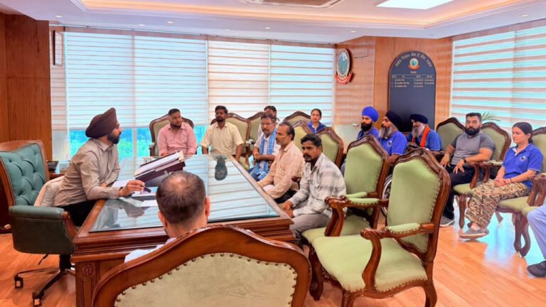 Sarabjeet Singh Samana Assures Mohali People of Action on Problems