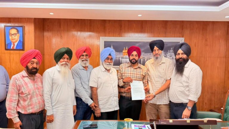 Sarabjeet Singh Samana hears grievances from Mohali wards