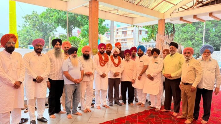 Ramgarhia Sabha Attends Bhai Lalo Anniversary Event in Phase-3B1