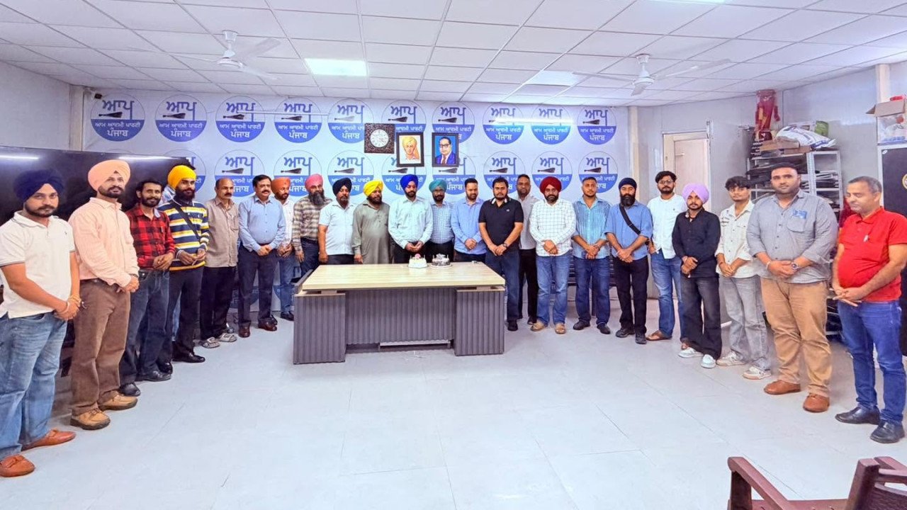 Sarabjeet Singh Samana thanking birthday well-wishers