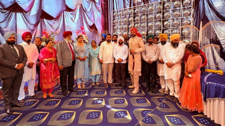 Kailon wedding celebration attended by Kulwant Singh for Amrit Kaur