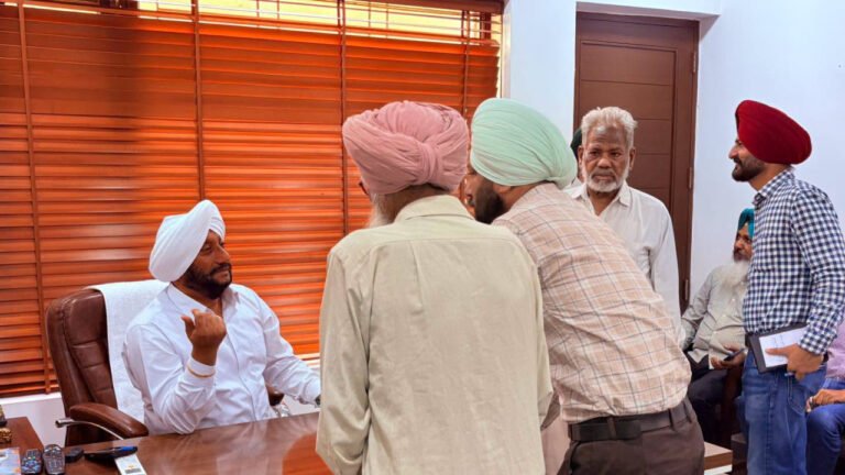 Constituency meeting with Kulwant Singh and people at his office