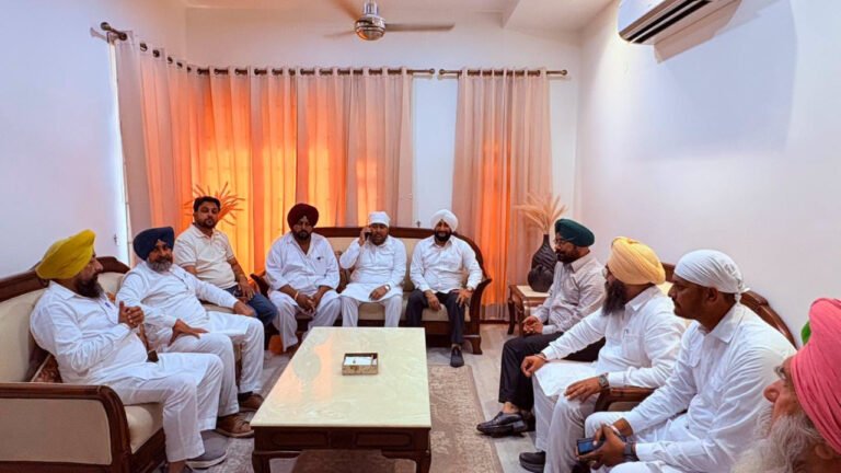 Saidpur village visit by Kulwant Singh at Sri Sukhmani Sahib ji path