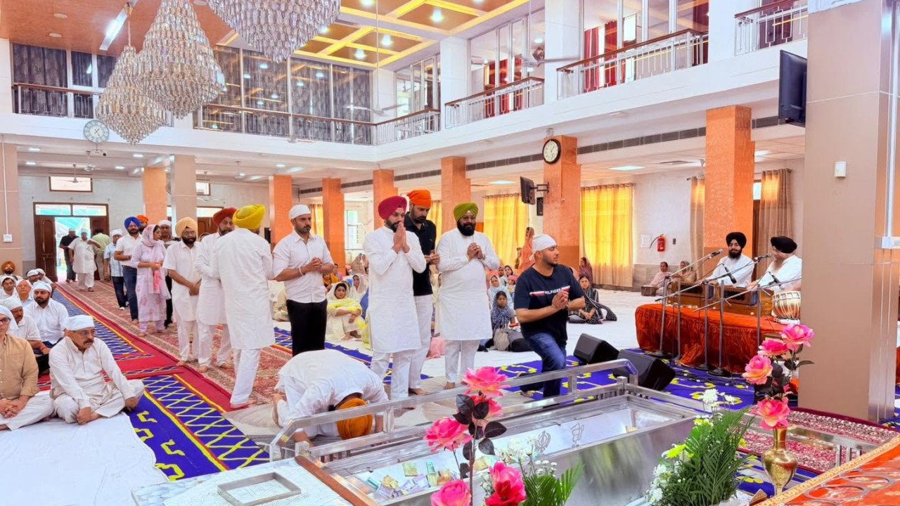 Sacha Dhanu ceremony for Suresh Bajaj in Phase-3B1 Mohali