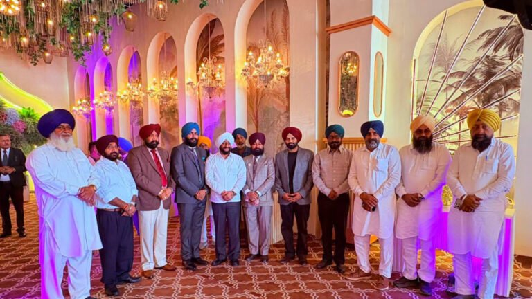 Paramdeep Singh Pabhat wedding ceremony with Kulwant Singh and Punjab Civil Secretariat officers