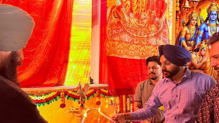 Wave Estate Sector-85 Ram Leela and Dussehra Samiti inauguration ceremony