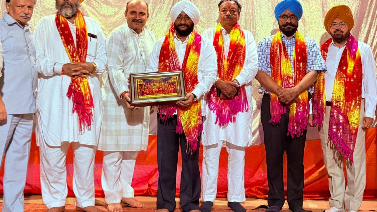 Ram Leela inauguration at Ancient Shiv Mandir Phase-1 Mohali