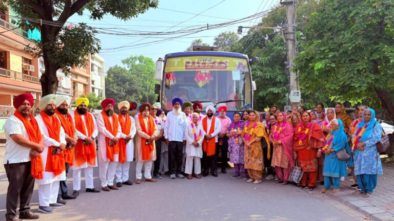Two Buses Leave Mohali for Pilgrimage Under Chief Minister’s Pilgrimage Plan